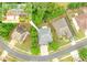 Aerial view showcases the home's location within a well-maintained neighborhood at 3016 Levinshire Way, Dacula, GA 30019