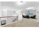 Second floor landing offers great views of the living room below at 3016 Levinshire Way, Dacula, GA 30019