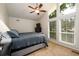 Bedroom with high ceilings and large windows with ample natural light at 2804 Dunnington Cir, Chamblee, GA 30341