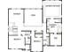 Second floor floorplan showcases three bedrooms, two retreats, two baths, a utility room, and a walk-in closet at 452 Maypop Ln, Woodstock, GA 30188