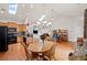Open-concept living space seamlessly connects the kitchen, dining area, and living room at 329 Acuba Vw, Woodstock, GA 30188