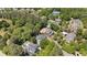 Aerial view of the property showcasing the neighborhood and nearby amenities at 4495 Westgate Dr, Cumming, GA 30040