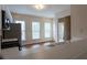 Contemporary eat-in kitchen features stainless appliances and lots of natural light at 5587 Trace Views Dr, Norcross, GA 30071