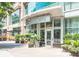 The inviting front entrance of 1010 Midtown with a modern design at 1080 Ne Peachtree Ne St # 2802, Atlanta, GA 30309