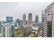 Beautiful downtown skyline view with amazing high rise buildings at 1080 Ne Peachtree Ne St # 2802, Atlanta, GA 30309