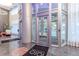 The lobby of 1010 Midtown featuring a sleek modern design and marble floors at 1080 Ne Peachtree Ne St # 2802, Atlanta, GA 30309
