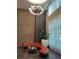 Stylish lobby showcasing unique lighting, comfortable seating, and textured walls at 1080 Ne Peachtree Ne St # 2802, Atlanta, GA 30309