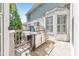 Stainless steel grill on deck adjacent to house exterior at 70 Parkside Cir, Marietta, GA 30068