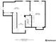 Floorplan showing the layout of the basement level of the house including office, bedroom, and bathroom at 70 Parkside Cir, Marietta, GA 30068