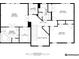 Floorplan showing the layout of the second level of the house including main bedroom and bath at 70 Parkside Cir, Marietta, GA 30068