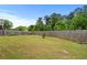 Large, well-maintained backyard with lush green grass and privacy fence at 3422 Hopi Pt, Lawrenceville, GA 30044