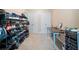 Large closet room with an abundance of shoe and storage space with adjacent countertops at 121 Camdyn Cir, Woodstock, GA 30188