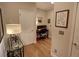 This office features hardwood floors, neutral walls, and lots of light at 2771 Middlecreek Way, Cumming, GA 30041