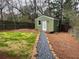 Backyard studio with stylish design surrounded by trees offering a private, tranquil retreat at 1142 Palafox Ne Dr, Atlanta, GA 30324