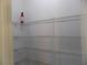 View of the walk-in pantry's wire shelving for lots of storage at 2249 Knoxhill Se Vw, Smyrna, GA 30082
