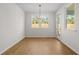 Empty dining room area with lots of natural light at 1762 Juniper Berry Way, Loganville, GA 30052