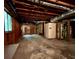 Unfinished basement with exposed ductwork, shelving, and concrete floor at 2636 Whiteleigh Ne Ct, Atlanta, GA 30345