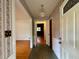 Inviting foyer with slate flooring and view into the light filled living spaces at 2636 Whiteleigh Ne Ct, Atlanta, GA 30345
