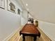 A game room featuring a pool table under the sloped roof at 590 Hood Ave, Fayetteville, GA 30214