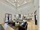 Open floor plan living room with kitchen and dining area, perfect for entertaining at 590 Hood Ave, Fayetteville, GA 30214