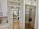 Walk-in pantry with custom shelving and storage space at 590 Hood Ave, Fayetteville, GA 30214