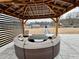 Patio featuring sectional seating with fire pit at 590 Hood Ave, Fayetteville, GA 30214