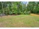 Expansive backyard with lush green grass and mature trees offering privacy and a serene outdoor space at 3131 Garden Lane Dr, Marietta, GA 30062