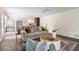 Open-concept living area with hardwood floors, comfortable seating, and natural light at 3131 Garden Lane Dr, Marietta, GA 30062