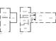 Detailed floor plan showcasing the layout of the home's two floors, dimensions, and room placements at 3807 Greenhill Dr, Chamblee, GA 30341