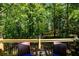 View from deck offering peaceful natural landscape views at 515 Rosedown Way, Lawrenceville, GA 30043