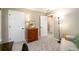 Functional bedroom featuring a seating area with a sofa at 515 Rosedown Way, Lawrenceville, GA 30043