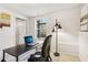 Bright office space features a large window for natural light and neutral decor at 5305 Redfield Way, Cumming, GA 30028