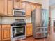Well-equipped kitchen with stainless steel appliances and granite countertops at 2826 Staunton Dr, Duluth, GA 30097