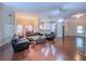 Expansive living room featuring hardwood floors and lots of natural light at 2826 Staunton Dr, Duluth, GA 30097