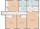 Second floor plan showing bedrooms, bathrooms, and walk-in closet layout at 4842 Mcpherson Ne Dr, Roswell, GA 30075