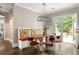 Bright dining area featuring hardwood floors, and French doors to the outside at 23 Clifton Ne St, Atlanta, GA 30317