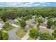 Beautiful aerial view of a home nestled in a peaceful, tree-lined neighborhood at 216 Toonigh Way, Canton, GA 30115