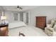 Large main bedroom with tray ceiling, neutral walls and plush carpet at 216 Toonigh Way, Canton, GA 30115