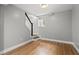 Spacious basement featuring stairs, recessed lighting, neutral paint, and luxury vinyl plank flooring at 3153 Bonway Dr, Decatur, GA 30032