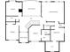 Detailed second floor plan highlighting bedroom placements, walk-in closets, and primary bathroom at 2339 Eastwood Dr, Snellville, GA 30078