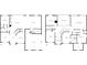 Detailed floor plan showcasing the layout of the home, including bedrooms, kitchen, and living spaces at 2339 Eastwood Dr, Snellville, GA 30078