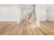 Bright and spacious foyer with hardwood floors and a staircase at 2339 Eastwood Dr, Snellville, GA 30078