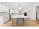 Gourmet kitchen featuring custom cabinets and stainless steel appliances at 2339 Eastwood Dr, Snellville, GA 30078