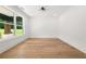 Minimalist office space with bright natural light and hardwood flooring at 2339 Eastwood Dr, Snellville, GA 30078