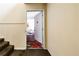 Inviting entryway view through a front door that leads to a cozy living space with wood-look flooring at 3626 Buford Ne Hwy # C2, Brookhaven, GA 30329