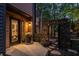 Charming home entryway featuring wood accents, stone details, and landscape design at 4052 Loch Highland Ne Pass, Roswell, GA 30075