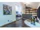 Spacious living space showing bar, living room and designer decor at 4052 Loch Highland Ne Pass, Roswell, GA 30075