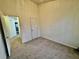 Carpeted bedroom with a standard closet door, neutral paint and base trim at 4842 Hairston Park Sq, Stone Mountain, GA 30083