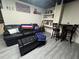 Relaxing finished basement featuring a comfortable seating area and space for entertainment and relaxation at 4080 Longford Ne Dr, Marietta, GA 30066
