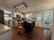 Functional kitchen featuring ample countertop space and a kitchen island at 4080 Longford Ne Dr, Marietta, GA 30066